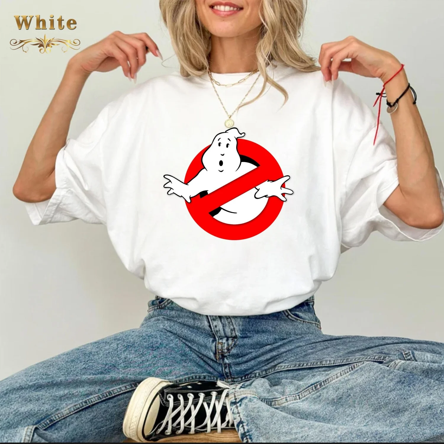 Baby Clothing Logo - Kaos Ghostbusters, Kaos Logo The Real