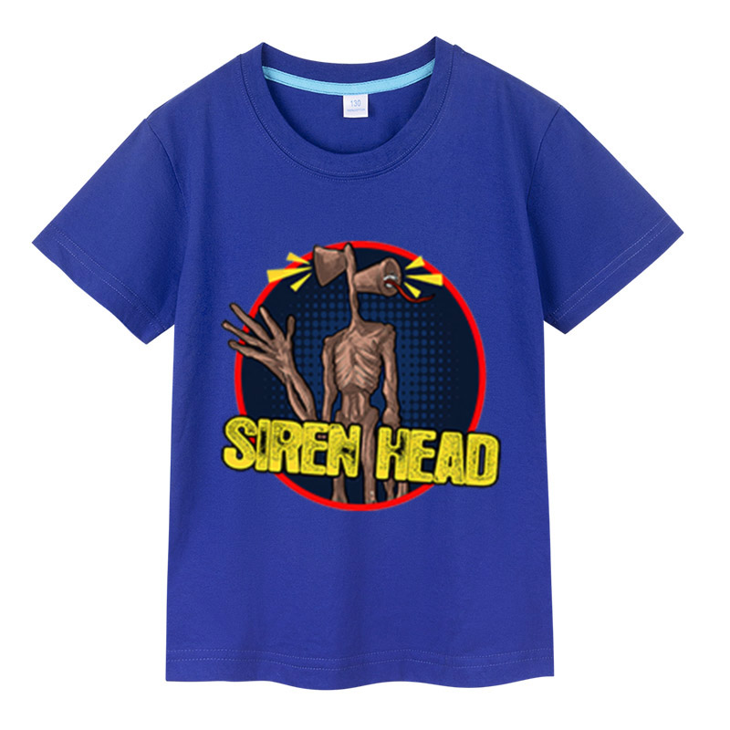 Baby Shop Clothing - Kaus Gambar Kepala Sirene Katun Biru