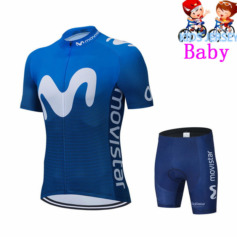 Baby Clothing Factory - Set Jersey Bersepeda Hijau Neon Anak-anak
