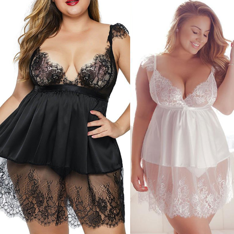 Baby Xl - XL-6xl Lingerie seksi wanita ukuran besar