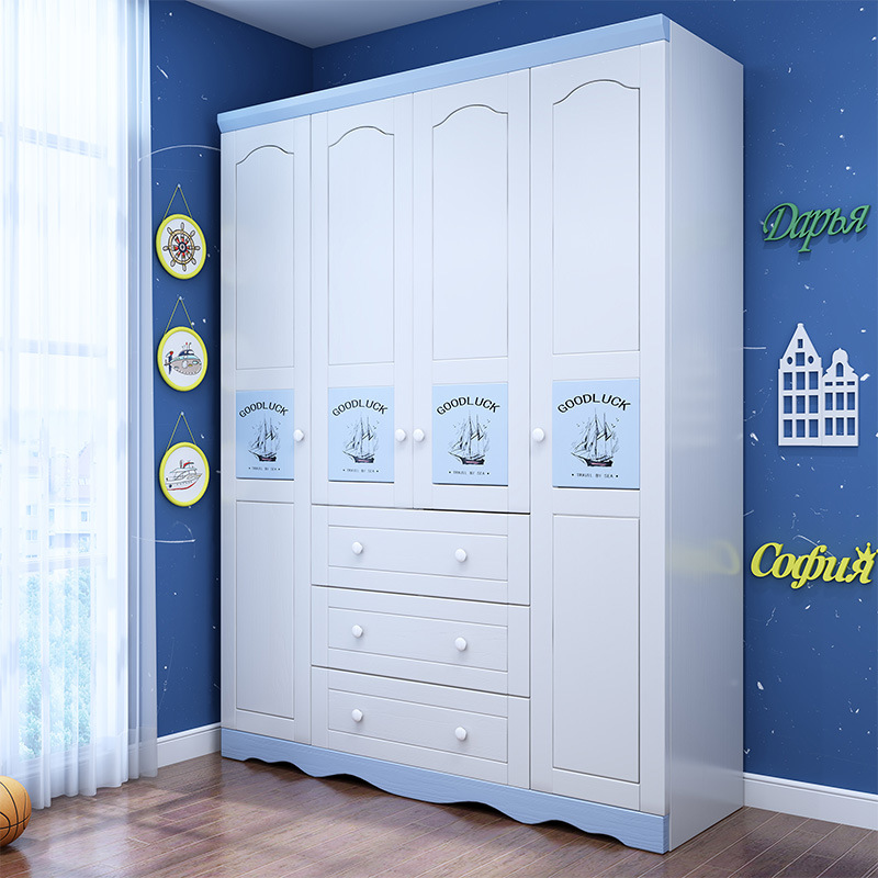 Lemari Pakaian Kayu Modern Har - Baby Clothing Factory ulasan dan harga