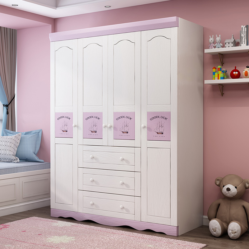 Lemari Pakaian Kayu Modern Har - Baby Clothing Factory ulasan dan harga