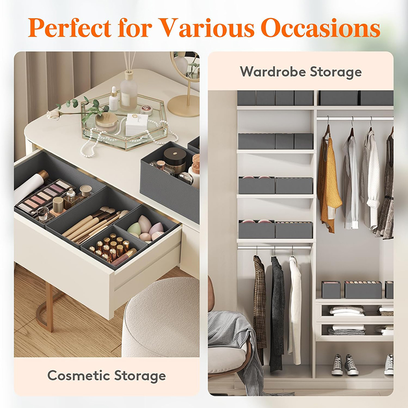 Organizer Laci Kain Non-woven  - Baby Clothing Organizer ulasan dan harga