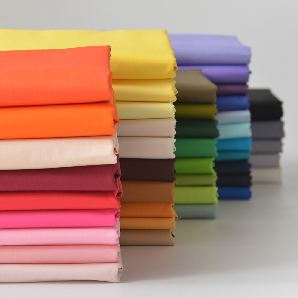 140X50Cm Kain Katun Poplin War - Baby Clothing Neutral ulasan dan harga
