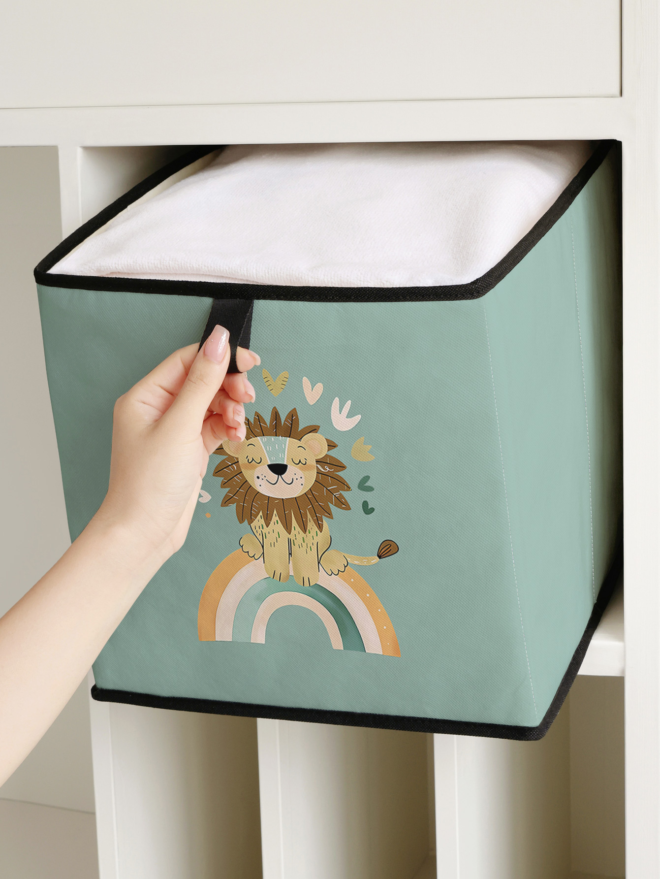 Kotak Penyimpanan Lipat Motif  - Baby Clothing Organizer ulasan dan harga