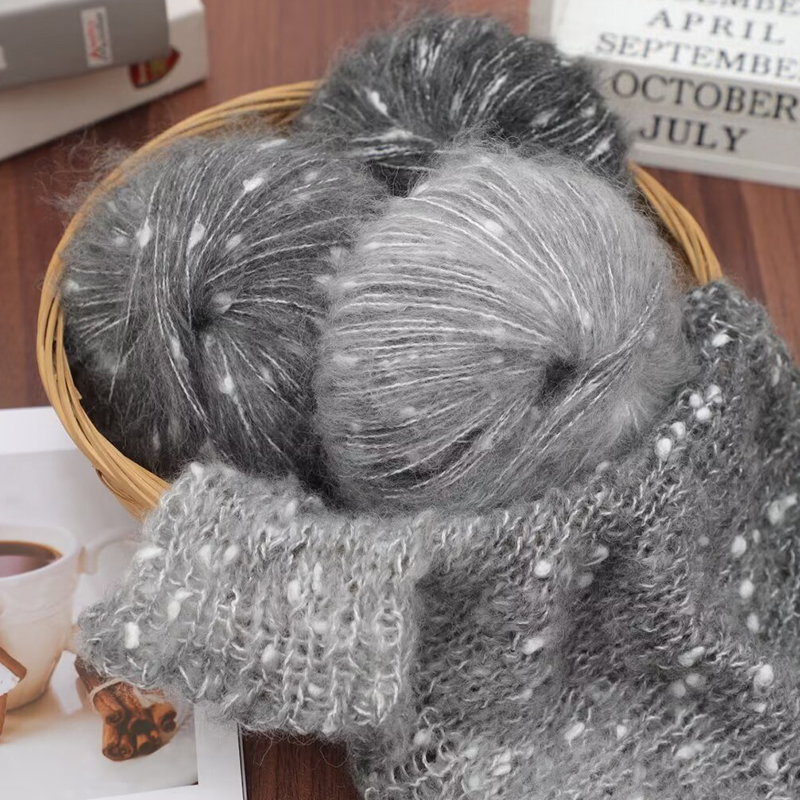 Alpaka benang Mohair Crochet 1 - Baby Clothing Yarn ulasan dan harga