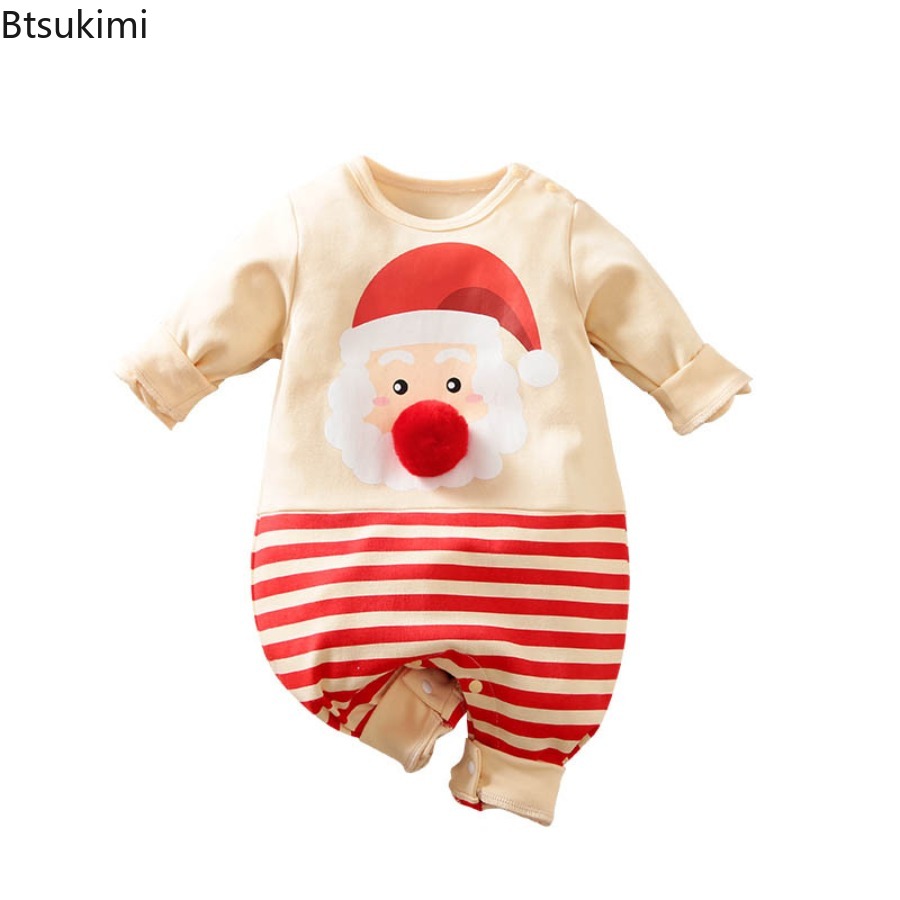 Jumpsuit Bayi Santa Claus+topi - Baby Clothing Neutral ulasan dan harga