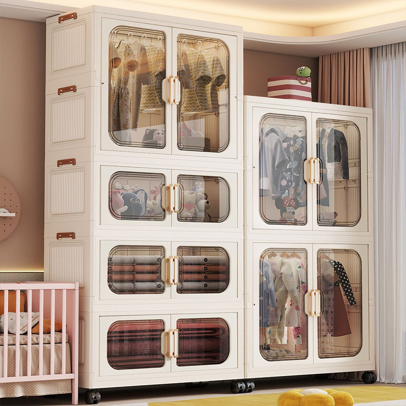 Lemari Bayi Lipat Tanpa Instal - Baby Clothing Organizer ulasan dan harga