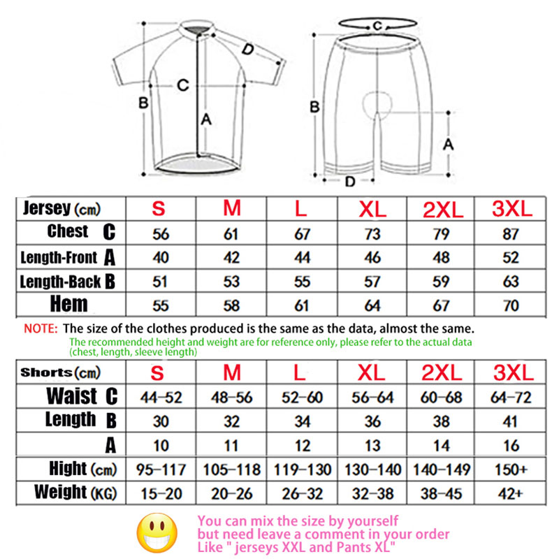 Set Jersey Bersepeda Hijau Neo - Baby Clothing Factory ulasan dan harga